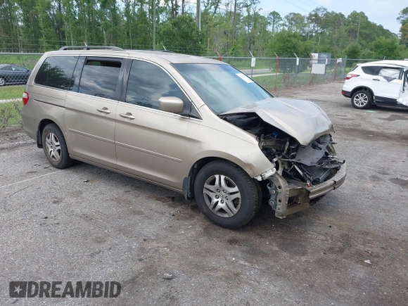 2006 Honda Odyssey EX z VIN 5FNRL38486B405492, wystawiony jako IAAI lot #42351864 z przebiegiem 297 305 mil mil oraz . Historia ofert i sprzedaży dostępna na DreamBid. Obrazek 1.