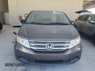 2013 Honda Odyssey EX-L with VIN 5FNRL5H60DB014279, listed as a Copart auction lot 54453185 with 114,377 mi miles and Clean Title. Bid and sale history available at carsss.com. Image 5.
