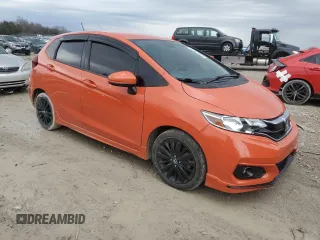 2018 Honda Fit Sport with VIN 3HGGK5G68JM705774, listed as a Copart auction lot 43973815 with 101,293 mi miles and Salvage Title. Bid and sale history available at DreamBid. Image 4.