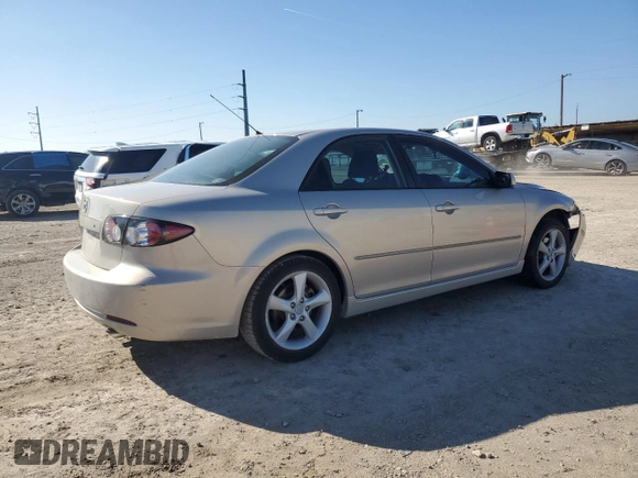 2007 Mazda 6 i Touring with VIN 1YVHP80C875M03349, listed as a Copart auction lot 85820974 with 187,562 mi miles and Salvage Title. Bid and sale history available at DreamBid. Image 3.