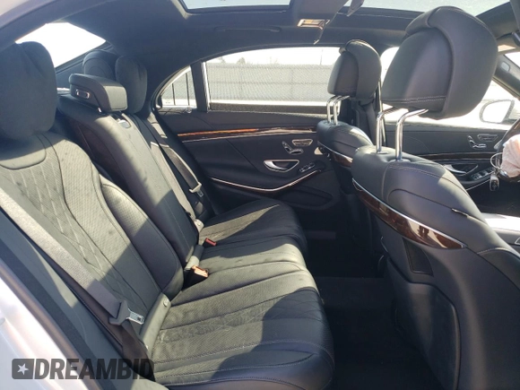 2018 Mercedes-Benz S 560 with VIN WDDUG8GB6JA380370, listed as a Copart auction lot 48717455 with 48,102 mi miles and Salvage Title. Bid and sale history available at carsss.com. Image 11.