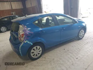 2012 Toyota Prius One with VIN JTDKDTB32C1023106, listed as a IAAI auction lot 42185223 with 210,691 mi miles. Bid and sale history available at carsss.com. Image 4.