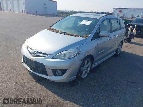 2008 Mazda 5 Grand Touring z VIN JM1CR29L580320258, wystawiony jako IAAI lot #42403256 z przebiegiem 182 914 mil mil oraz . Historia ofert i sprzedaży dostępna na DreamBid. Obrazek 6.