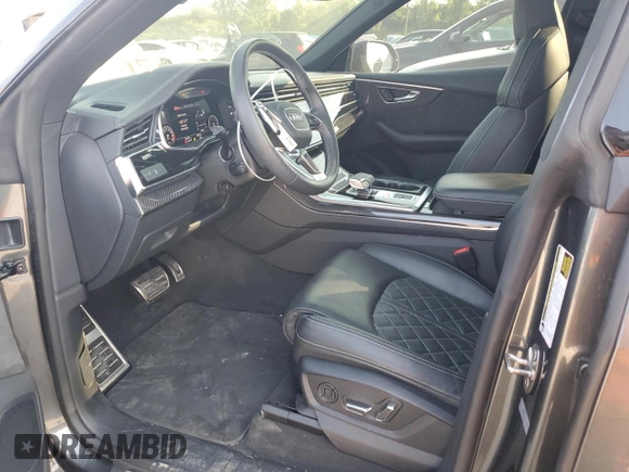 2021 Audi SQ8 Premium Plus z VIN WA1AWBF18MD034582, wystawiony jako Copart lot #65958394 z przebiegiem 23 737 mil mil oraz Szkody całkowita. Historia ofert i sprzedaży dostępna na DreamBid. Obrazek 7.