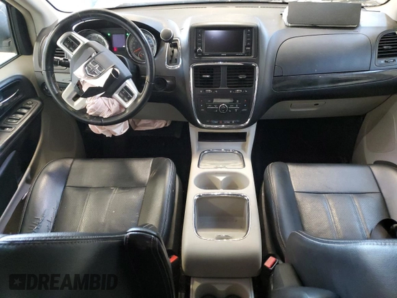 2017 Dodge Grand Caravan Crew Plus with VIN 2C4RDGDG9HR675147, listed as a Copart auction lot 41707575 with 142,644 mi miles and Salvage Title. Bid and sale history available at DreamBid. Image 8.