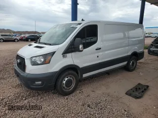 2021 Ford Transit Cargo with VIN 1FTYE1Y86MKB00604, listed as a Copart auction lot 69333594 with 60,464 mi miles and Salvage Title. Bid and sale history available at carsss.com. Image 1.