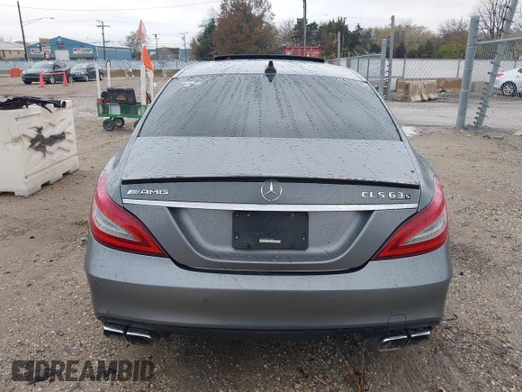 2017 Mercedes-Benz CLS-Class CLS 63 AMG S-Model with VIN WDDLJ7GB9HA193898, listed as a IAAI auction lot 40832916 with 99,851 mi miles. Bid and sale history available at carsss.com. Image 16.