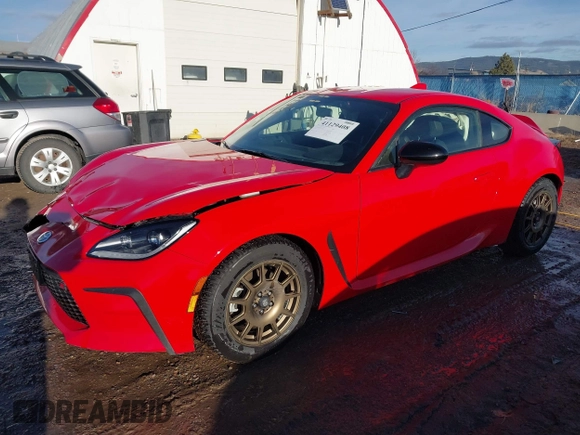 2023 Toyota GR86 Premium with VIN JF1ZNBF15P8757823, listed as a IAAI auction lot 41129408 with 17,830 mi miles. Bid and sale history available at carsss.com. Image 17.