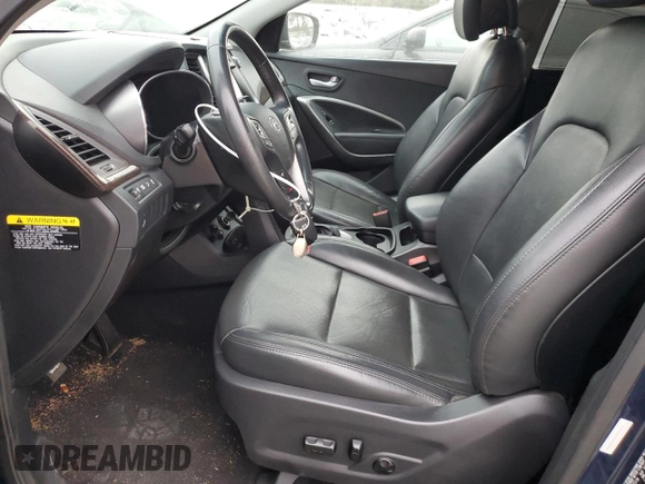 2017 Hyundai Santa Fe Sport 2.0T with VIN 5XYZU3LA4HG380905, listed as a Copart auction lot 78674694 with 93,434 mi miles and Salvage Title. Bid and sale history available at carsss.com. Image 7.