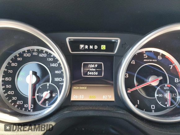 2014 Mercedes-Benz G-Class G 63 AMG with VIN WDCYC7DF1EX226915, listed as a Copart auction lot 54564045 with 54,656 mi miles and Clean Title. Bid and sale history available at carsss.com. Image 9.