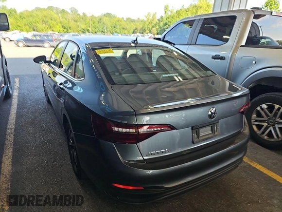2024 Volkswagen Jetta S with VIN 3VW5M7BU2RM043054, listed as a IAAI auction lot 42852875 with 27,670 mi miles and . Bid and sale history available at DreamBid. Image 24.