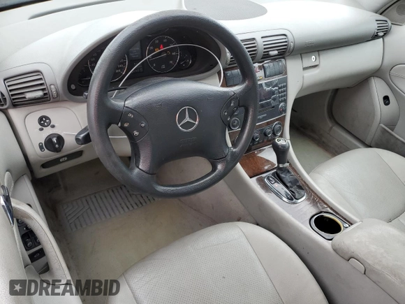 2006 Mercedes-Benz C 230 Sport with VIN WDBRF52J36F740543, listed as a Copart auction lot 81378044 with 236,262 mi miles and Salvage Title. Bid and sale history available at carsss.com. Image 8.