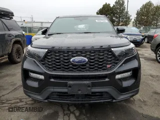 2022 Ford Explorer ST with VIN 1FM5K8GC2NGA38791, listed as a Copart auction lot 46947935 with 31,821 mi miles and Salvage Title. Bid and sale history available at carsss.com. Image 5.