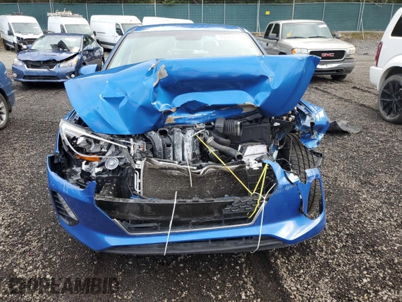 2018 Hyundai Elantra GT with VIN KMHH35LE4JU034043, listed as a Copart auction lot 79347134 with 0 mi miles and Salvage Title. Bid and sale history available at carsss.com. Image 5.
