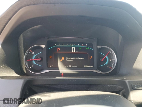 2019 Honda Pilot Elite with VIN 5FNYF6H07KB071046, listed as a Copart auction lot 57673515 with 62,835 mi miles and Salvage title. Bid and sale history available at DreamBid. Image 9.