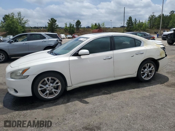 2012 Nissan Maxima SV z VIN 1N4AA5AP6CC816911, wystawiony jako Copart lot #56171395 z przebiegiem 123 758 mil mil oraz Szkoda całkowita • Salvage title. Historia ofert i sprzedaży dostępna na DreamBid. Obrazek 1.