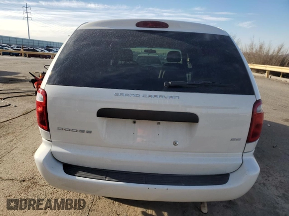 2002 Dodge Caravan SE with VIN 1B8GP24322B653040, listed as a Copart auction lot 46462415 with 75,888 mi miles and Salvage Title. Bid and sale history available at carsss.com. Image 6.