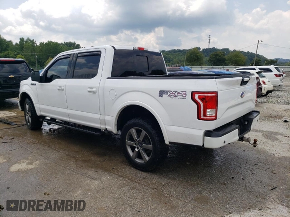 2017 Ford F-150 XL with VIN 1FTEW1EFXHKD51392, listed as a Copart auction lot 65843754 with 103,363 mi miles and Non repairable. Bid and sale history available at DreamBid. Image 2.