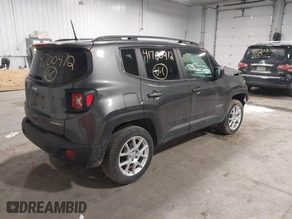 2020 Jeep Renegade Sport z VIN ZACNJBAB8LPL20290, wystawiony jako IAAI lot #41700412 z przebiegiem 32 733 mil mil oraz . Historia ofert i sprzedaży dostępna na DreamBid. Obrazek 4.