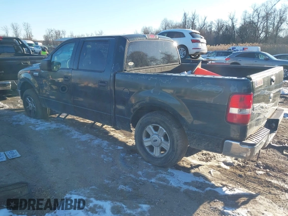 2004 Ford F-150 XLT with VIN 1FTPW14584KC75683, listed as a IAAI auction lot 41224632 with 349,638 mi miles. Bid and sale history available at carsss.com. Image 3.