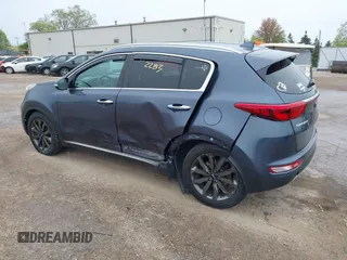 2018 Kia Sportage EX z VIN KNDPN3AC0J7477840, wystawiony jako IAAI lot #42162283 z przebiegiem 164 891 mil mil oraz . Historia ofert i sprzedaży dostępna na DreamBid. Obrazek 3.