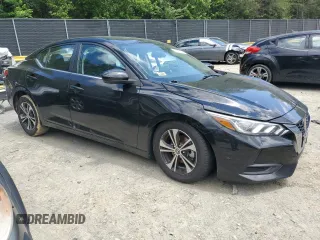 2021 Nissan Sentra SV с VIN 3N1AB8CVXMY214593, выставлен на аукционе Copart как лот 57843585 с пробегом 63 307 миль миль и Списание • Salvage title. История ставок и продаж доступна на DreamBid. Изображение 4.