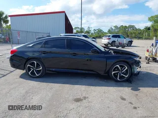 2019 Honda Accord Sedan Sport 1.5T with VIN 1HGCV1F34KA072372, listed as a IAAI auction lot 41433207 with 47,002 mi miles. Bid and sale history available at carsss.com. Image 13.