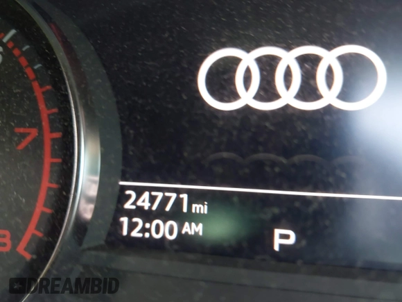 2023 Audi Q5 Premium with VIN WA1ABAFYXP2054089, listed as a IAAI auction lot 41618177 with 24,771 mi miles and . Bid and sale history available at DreamBid. Image 15.