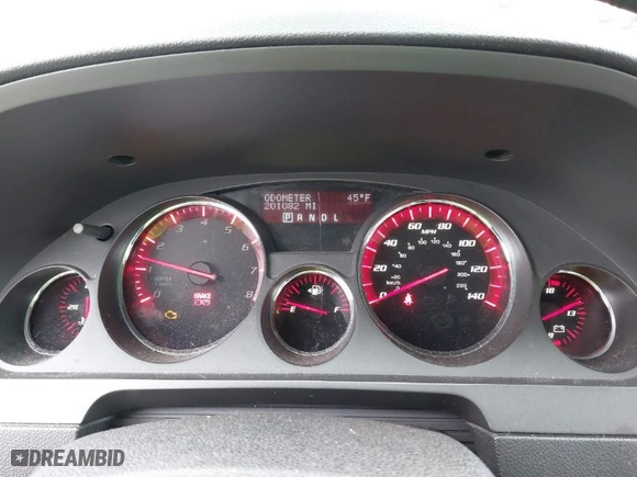 2007 GMC Acadia SLT with VIN 1GKER23707J147735, listed as a IAAI auction lot 41848178 with 201,082 mi miles. Bid and sale history available at carsss.com. Image 7.