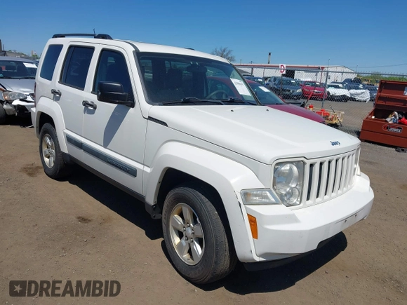 2009 Jeep Liberty Sport with VIN 1J8GN28K89W536182, listed as a IAAI auction lot 42086597 with 161,928 mi miles. Bid and sale history available at carsss.com. Image 1.