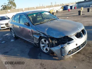 2005 BMW 5 Series 525i with VIN WBANA53555B860458, listed as a IAAI auction lot 41337532 with Not provided miles and . Bid and sale history available at DreamBid. Image 1.