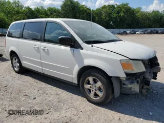 2009 Dodge Grand Caravan SE with VIN 1D8HN44E29B509835, listed as a Copart auction lot 56311925 with 105,108 mi miles and Salvage title. Bid and sale history available at DreamBid. Image 4.