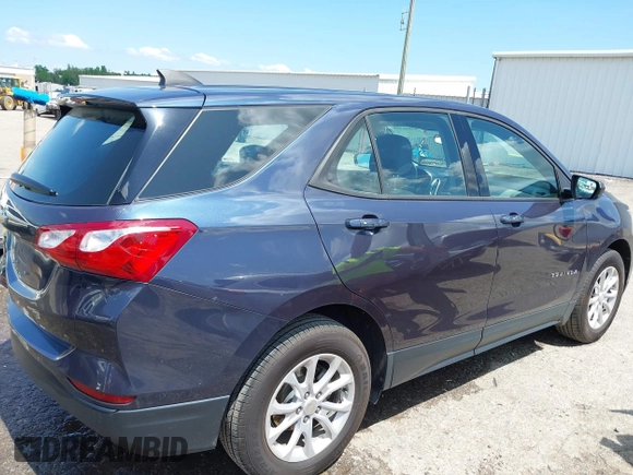 2019 Chevrolet Equinox LS with VIN 3GNAXHEV1KL307516, listed as a IAAI auction lot 42116355 with 98,814 mi miles and . Bid and sale history available at carsss.com. Image 13.