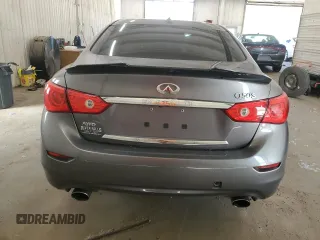 2017 Infiniti Q50 Premium z VIN JN1EV7AR7HM839776, wystawiony jako Copart lot #55572865 z przebiegiem 84 822 mil mil oraz Szkoda całkowita • Salvage title. Historia ofert i sprzedaży dostępna na DreamBid. Obrazek 6.