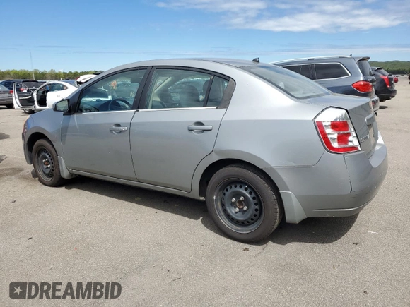 2008 Nissan Sentra S with VIN 3N1AB61E38L712077, listed as a Copart auction lot 55896675 with 60,594 mi miles and Clean title. Bid and sale history available at DreamBid. Image 2.