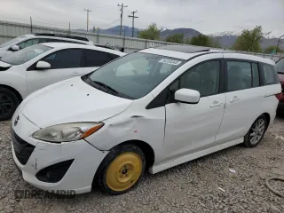2012 Mazda 5 Touring with VIN JM1CW2CL2C0113997, listed as a Copart auction lot 54355345 with 126,267 mi miles and Salvage Title. Bid and sale history available at DreamBid. Image 1.