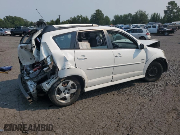 2006 Pontiac Vibe with VIN 5Y2SL65826Z432790, listed as a Copart auction lot 65681574 with 0 mi miles and Salvage Title. Bid and sale history available at carsss.com. Image 3.