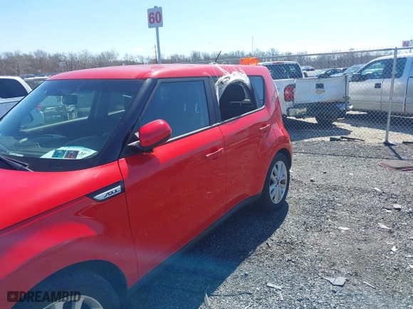 2017 Kia Soul + with VIN KNDJP3A56H7425401, listed as a IAAI auction lot 41859620 with 1 mi miles. Bid and sale history available at carsss.com. Image 6.