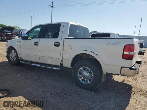 2007 Ford F-150 XLT with VIN 1FTPW14V17FB34273, listed as a Copart auction lot 61434555 with 253,489 mi miles and Clean title. Bid and sale history available at DreamBid. Image 2.