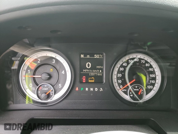2015 Ram 3500 Tradesman with VIN 3C63R3CL7FG506477, listed as a Copart auction lot 49270805 with 139,774 mi miles and Salvage Title. Bid and sale history available at carsss.com. Image 9.