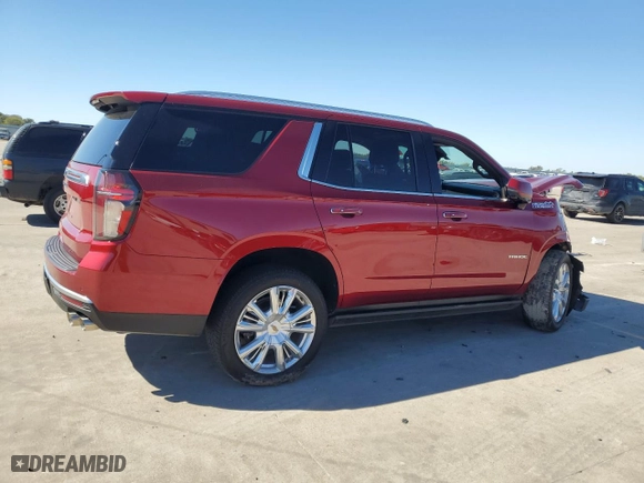 2023 Chevrolet Tahoe High Country with VIN 1GNSKTKL2PR201147, listed as a Copart auction lot 79741054 with 0 mi miles and Salvage Title. Bid and sale history available at carsss.com. Image 3.