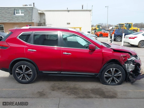 2017 Nissan Rogue SL with VIN JN8AT2MV5HW263238, listed as a IAAI auction lot 41931806 with 46,008 mi miles. Bid and sale history available at carsss.com. Image 13.