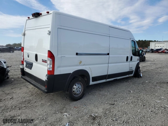 2021 Ram ProMaster Cargo Van with VIN 3C6LRVDG3ME524206, listed as a Copart auction lot 83897724 with 251,773 mi miles and Salvage Title. Bid and sale history available at carsss.com. Image 3.