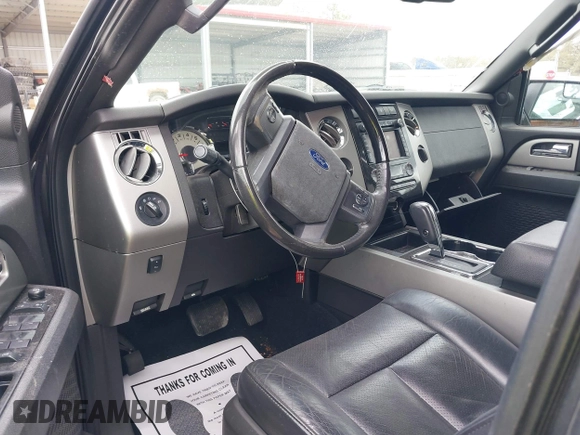 2012 Ford Expedition Limited with VIN 1FMJU1K53CEF41943, listed as a IAAI auction lot 41717417 with 148,514 mi miles and . Bid and sale history available at DreamBid. Image 5.