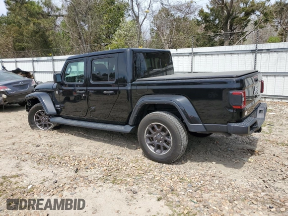 2022 Jeep Gladiator Overland z VIN 1C6HJTFG9NL152720, wystawiony jako Copart lot #50405865 z przebiegiem 35 864 mil mil oraz Szkoda całkowita • Salvage title. Historia ofert i sprzedaży dostępna na DreamBid. Obrazek 2.