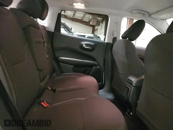 2019 Jeep Compass Sport with VIN 3C4NJDAB2KT598513, listed as a Copart auction lot 83871674 with 65,193 mi miles and Salvage title. Bid and sale history available at DreamBid. Image 11.
