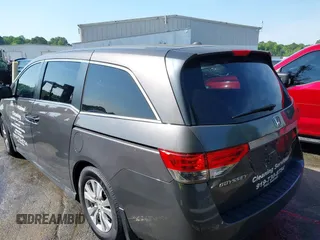 2015 Honda Odyssey EX-L z VIN 5FNRL5H61FB126947, wystawiony jako IAAI lot #42165599 z przebiegiem 213 058 mil mil oraz . Historia ofert i sprzedaży dostępna na DreamBid. Obrazek 3.