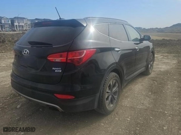 2015 Hyundai Santa Fe Sport with VIN 5XYZUDLB4FG264079, listed as a Copart auction lot 52923605 with 156,266 mi miles and Clean Title. Bid and sale history available at carsss.com. Image 4.