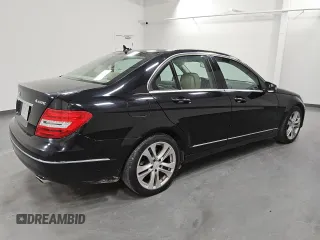2013 Mercedes-Benz C 300 Sport with VIN WDDGF8ABXDA822502, listed as a Copart auction lot 51980405 with 118,921 mi miles and Clean Title. Bid and sale history available at DreamBid. Image 3.