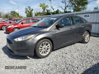 2018 Ford Focus SE with VIN 1FADP3F22JL304959, listed as a Copart auction lot 51994825 with 54,858 mi miles and Salvage Title. Bid and sale history available at DreamBid. Image 1.